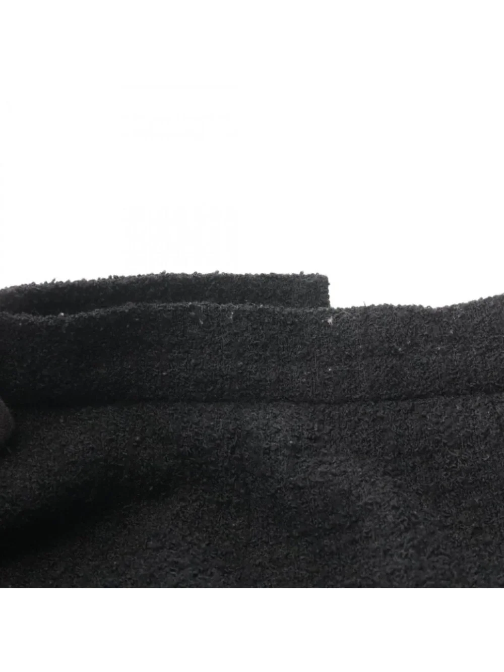 Chanel Suit CC Logo Button Tweed Wool Skirt